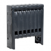 8-Section, 5" x 20" Cast Iron Radiator, Free-Standing, Ray style OCS