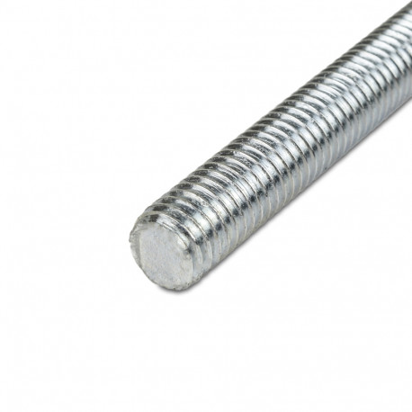 1/2"-13 x 2ft Threaded Rod (All-Thread), Galvanized Steel Everhot