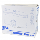 SaniGRIND-Pro Grinder Pump for Standard Floor Standing Toilets Saniflo
