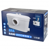 SaniACCESS-3 Macerating Pump for Floor-Standing SaniFlo Toilet (Replaces SaniPLUS) Saniflo
