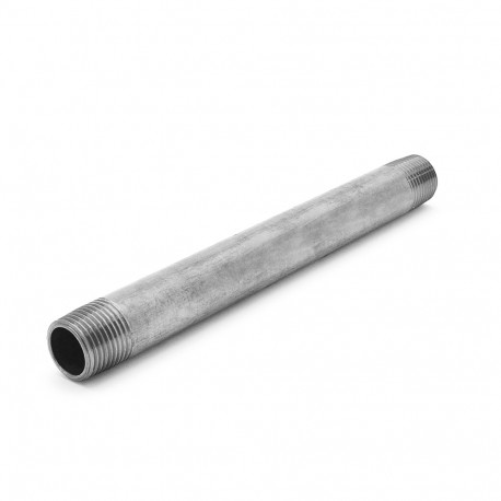 1/2" x 10" Stainless Steel Pipe Nipple Everhot