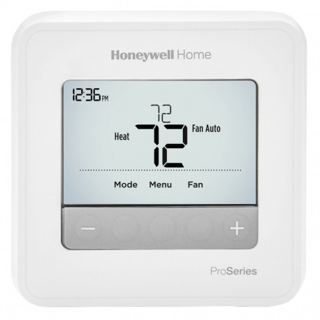 T4 Pro Programmable Thermostat, 1H/1C Conventional or 1H/1C Heat Pump Honeywell