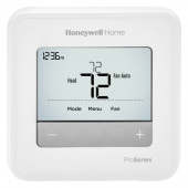 T4 Pro Programmable Thermostat, 1H/1C Conventional or 2H/1C Heat Pump + Aux. Heat Honeywell