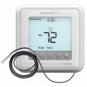T6 Pro Hydronic Programmable Thermostat w/ Floor Slab Sensor, Heat Only Honeywell