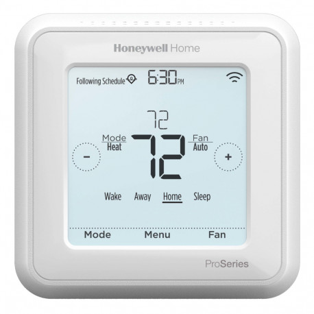 T6 Pro Smart Wi-Fi Programmable Thermostat, 2H/2C Conventional or 2H/1C Heat Pump + Aux. Heat Honeywell