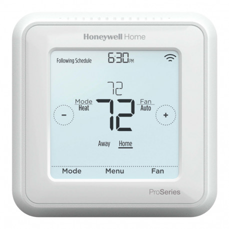 T6 Pro Z-Wave Programmable Thermostat, 2H/2C Conventional or 3H/2C Heat Pump + Aux. Heat Honeywell