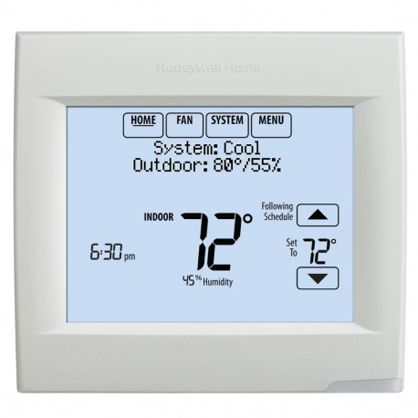 VisionPRO 8000 Smart Wi-Fi Programmable Thermostat, 2H/2C Conventional or 3H/2C Heat Pump + Aux. Heat Honeywell