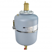 TO30 The ONE, 3-in-1 Flow Through Expansion Tank (4.8 Gal) with Air Eliminator and Dirt Separator Calefactio