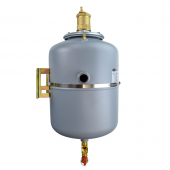 TO30 The ONE, 3-in-1 Flow Through Expansion Tank (4.8 Gal) with Air Eliminator and Dirt Separator Calefactio