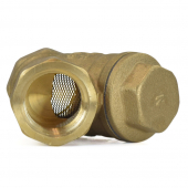 1/2" Threaded Y-Strainer, Lead-Free Brass Wright Valves