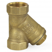 3/4" Threaded Y-Strainer, Lead-Free Brass Wright Valves