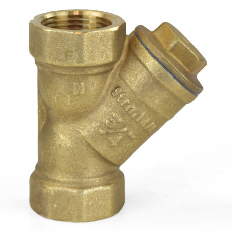 3/4" Threaded Y-Strainer, Lead-Free Brass Wright Valves