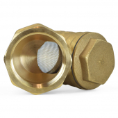 1-1/2" Threaded Y-Strainer, Lead-Free Brass Wright Valves